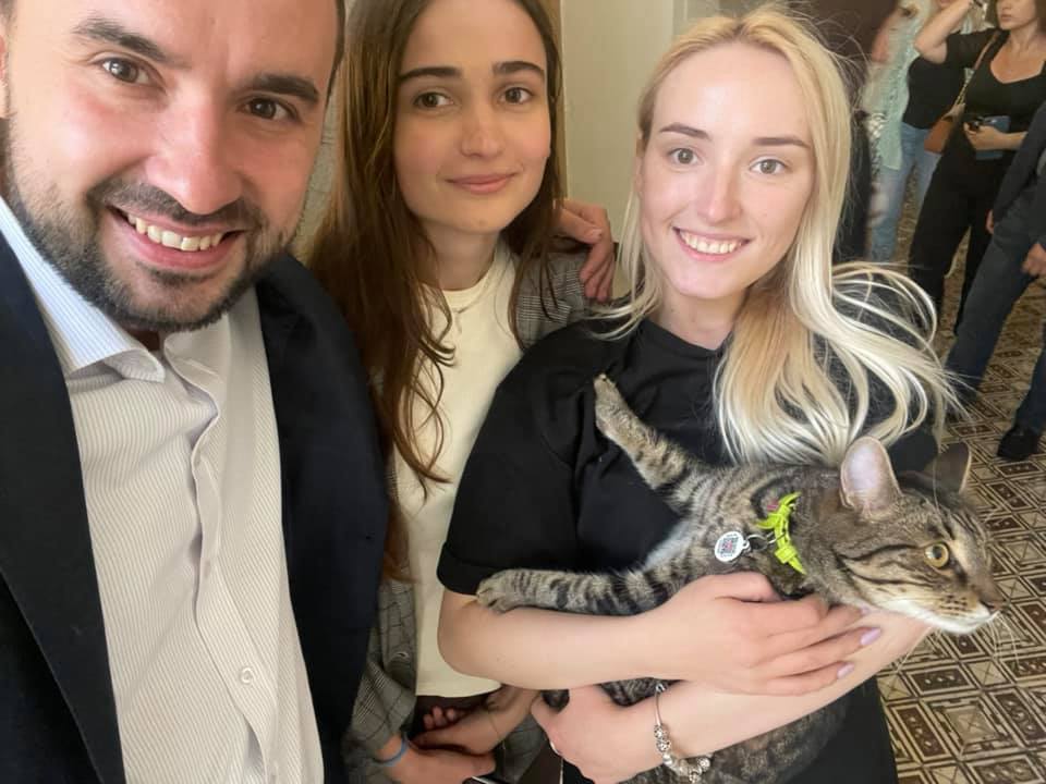 Во Львове нашли сбежавшего из горсовета &quot;кошачьего мэра&quot;: воля аукнулась животному травмой