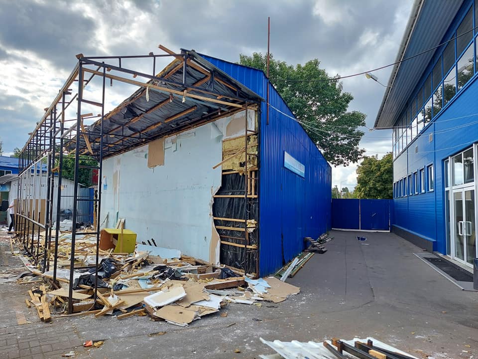 У Києві повністю &quot;зачистили&quot; ринок &quot;Юність&quot;: пішла епоха (фото)