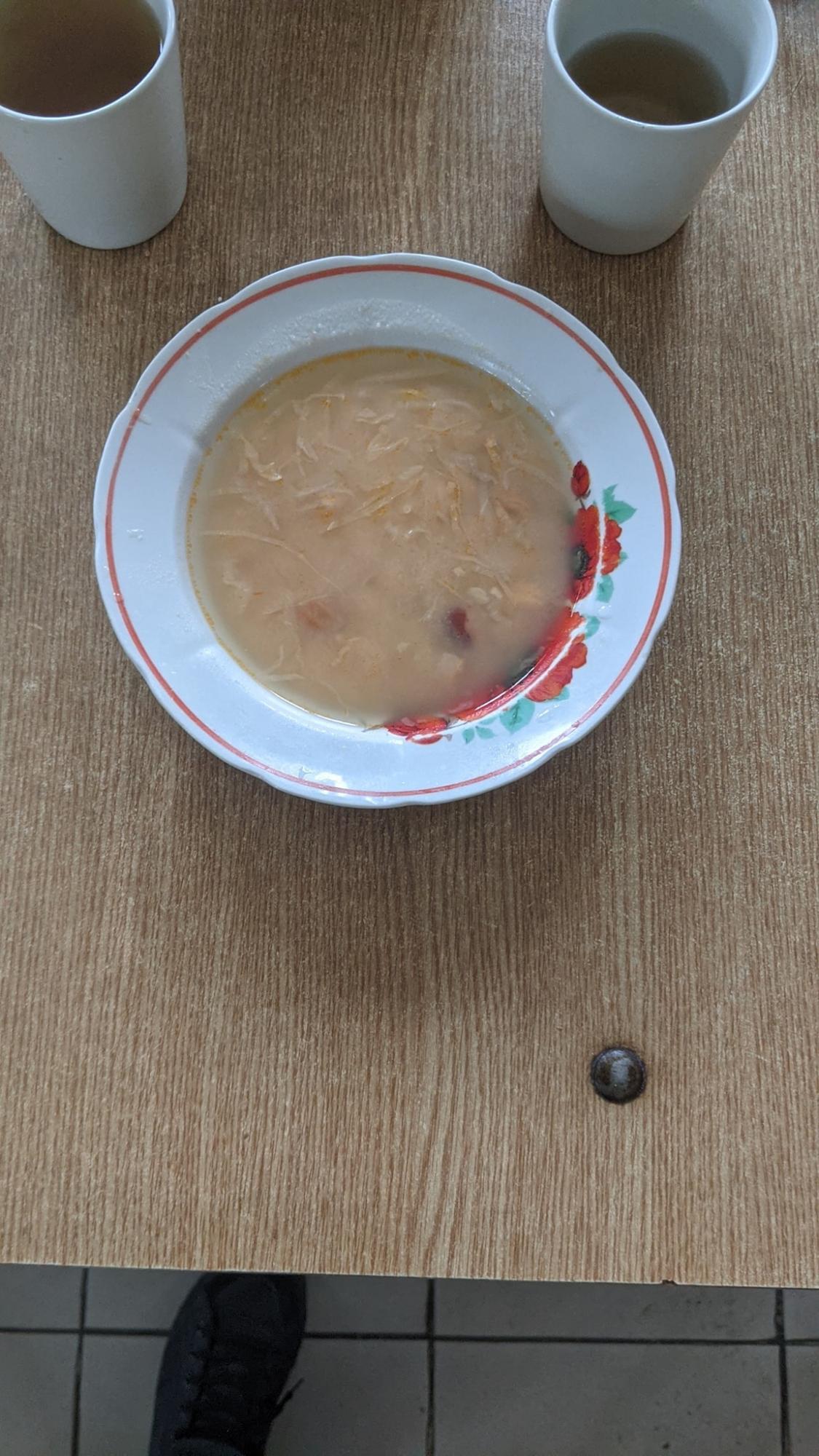 Під Запоріжжям батько учня показав, чим годують дітей в школі: у мережі їжу називають "баландою" (фото)