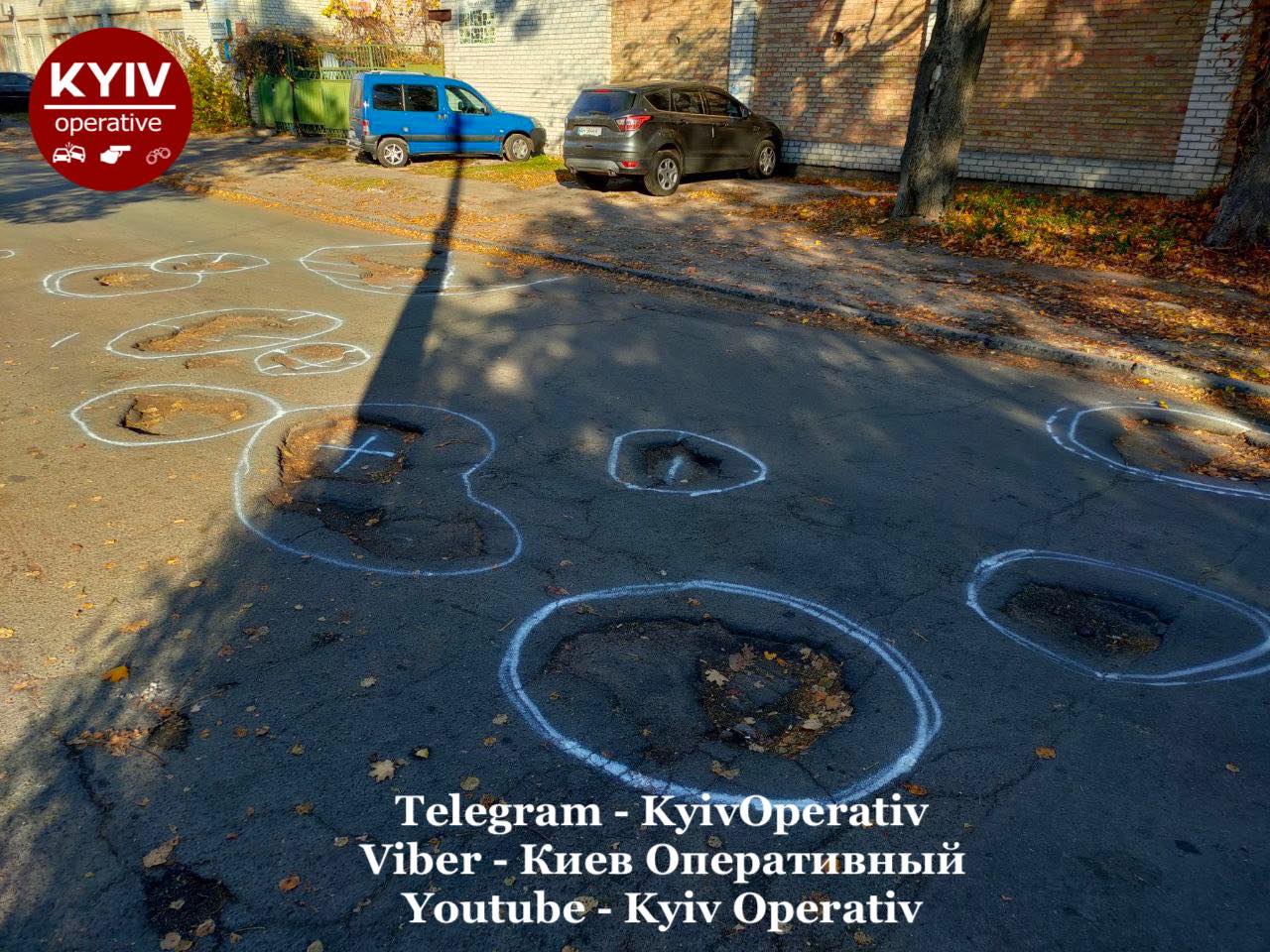 У Києві незвичайним чином намагаються привернути увагу до "пекельного" стану доріг (фото)
