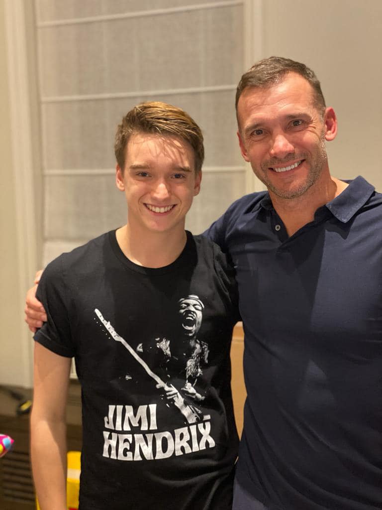 Андрей Шевченко рассказал, как его сын Джордан "всем сердцем" переживает за Украину