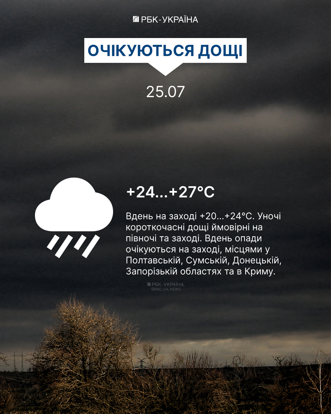 Все зависит от области. Какой погоды ждать украинцам в субботу и воскресенье