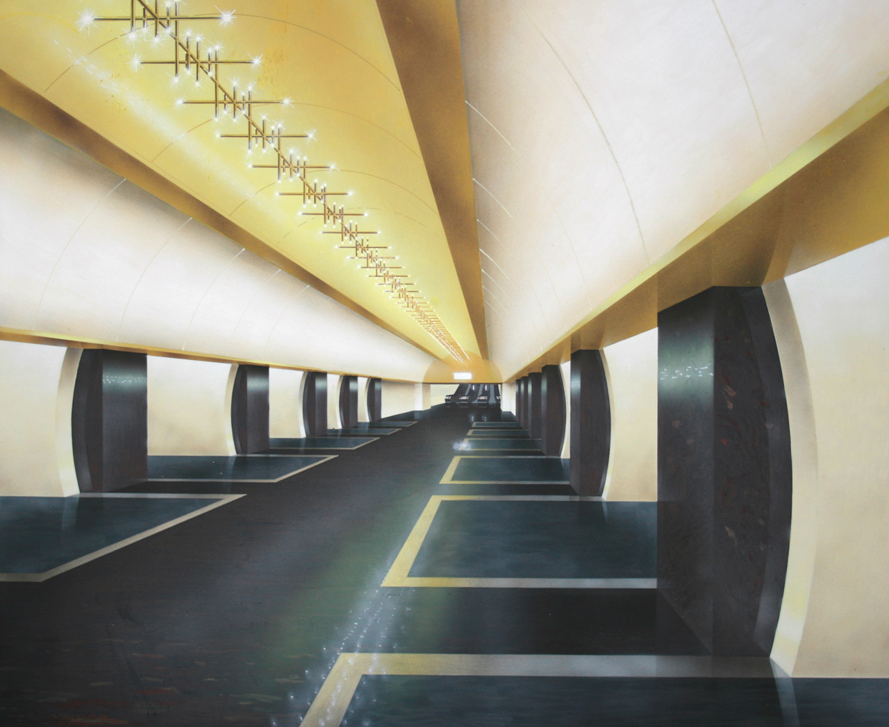 Такими могли быть станции метро &quot;Глубочицкая&quot; и &quot;Татарка&quot;. Но их так и не построили (фото)