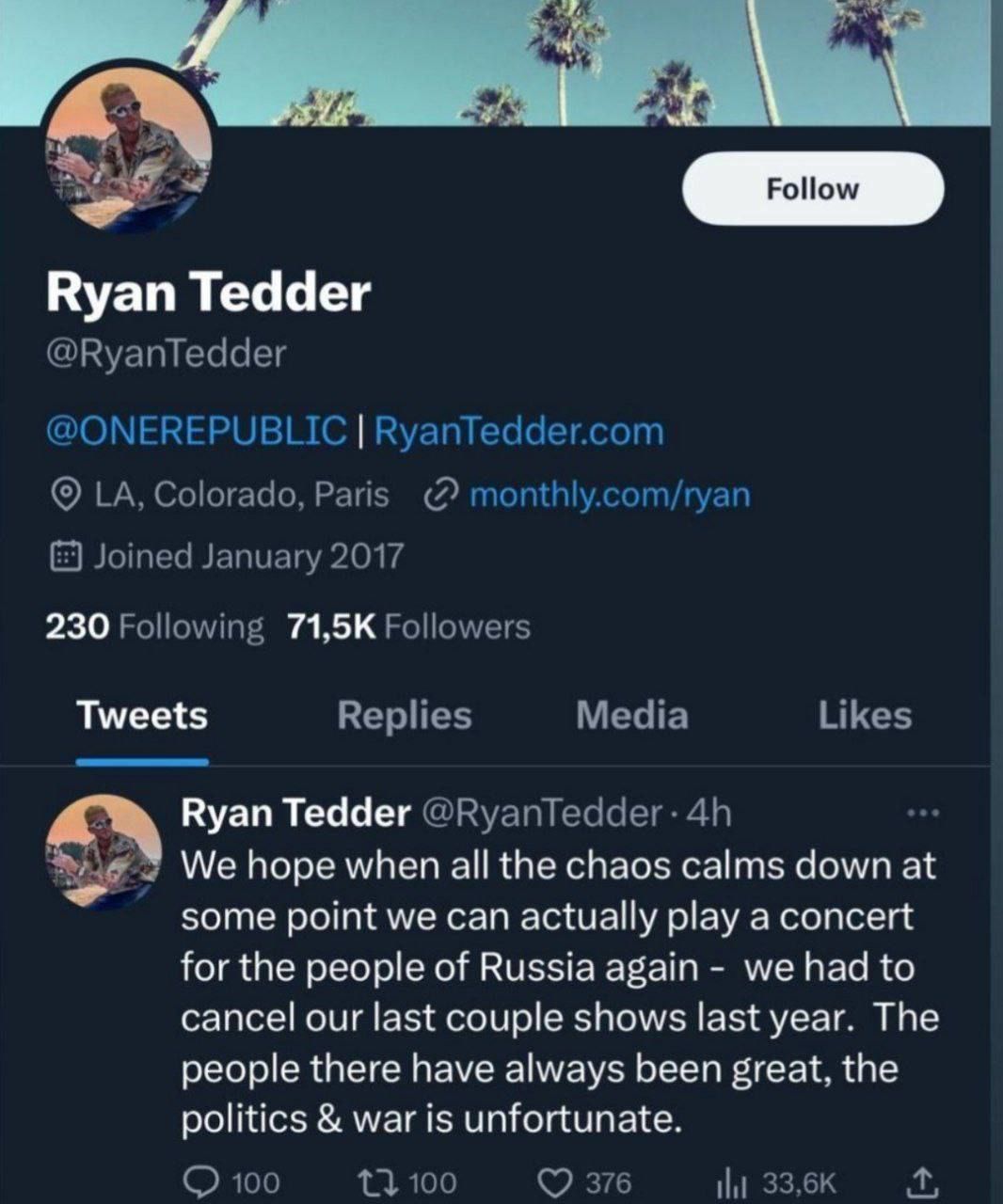 Собрался с концертами в Россию. Мировая звезда вляпался в громкий скандал из-за своего заявления