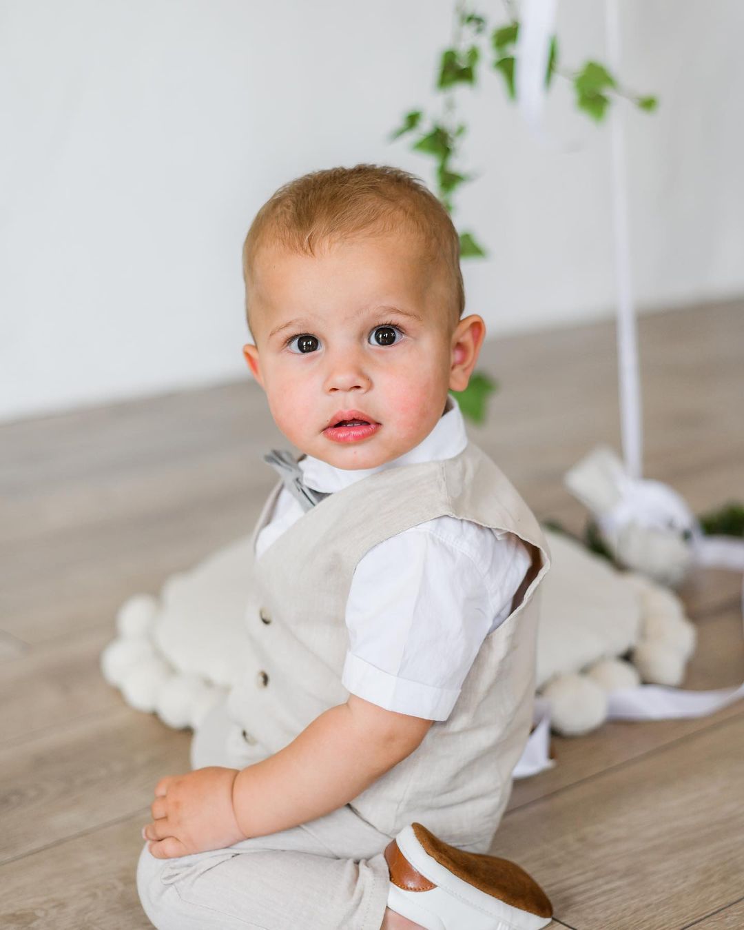 Павлік та Репяхова відсвяткували перший день народження сина: милі фото