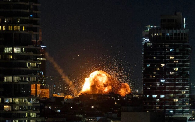 Iran attacks near Jerusalem: Ballistic missile hits shelter, fatalities reported