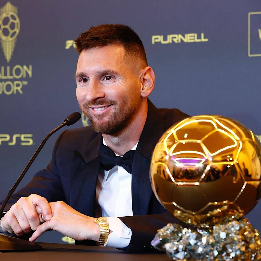 Золотой мяч 2023. Как Месси получал историческую награду (фото)