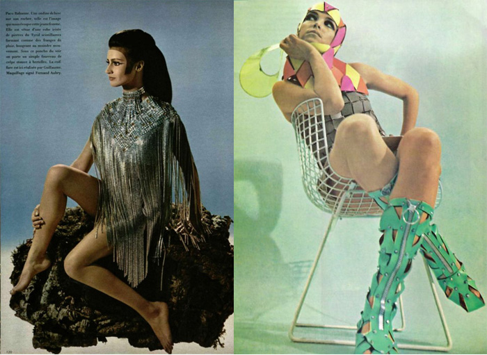 Умер гений моды Пако Рабан: смотрите фото революционных творений кутюрье