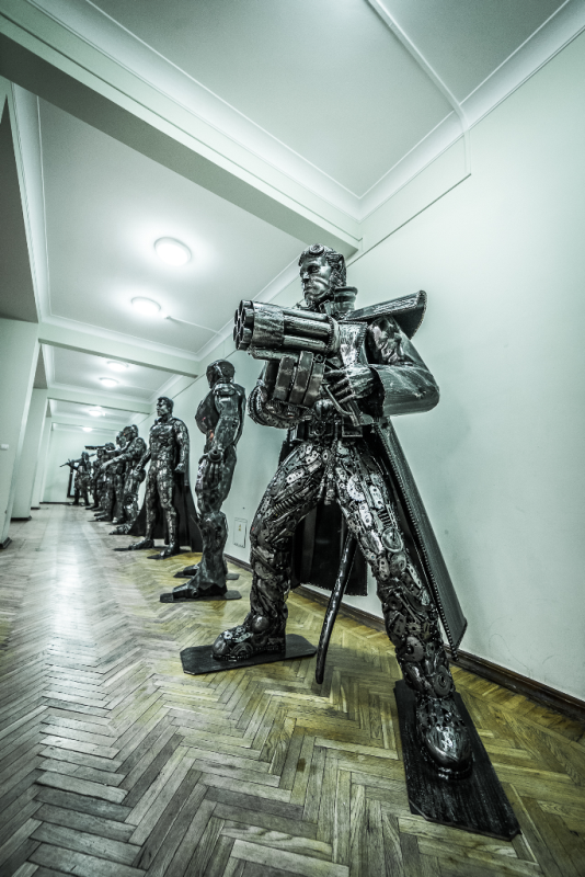 Из металлолома - в произведение искусства: киевляне смогут увидеть уникальную выставку стальных фигур