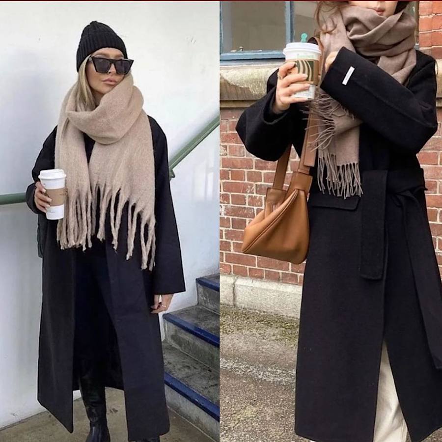 Стилист показала, как выбрать шарф на зиму и как его носить (фото)