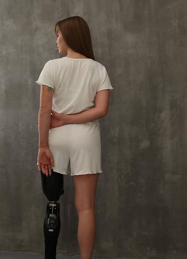 Тяжелораненая военная Незламна Руся стала лицом украинского бренда (фото)