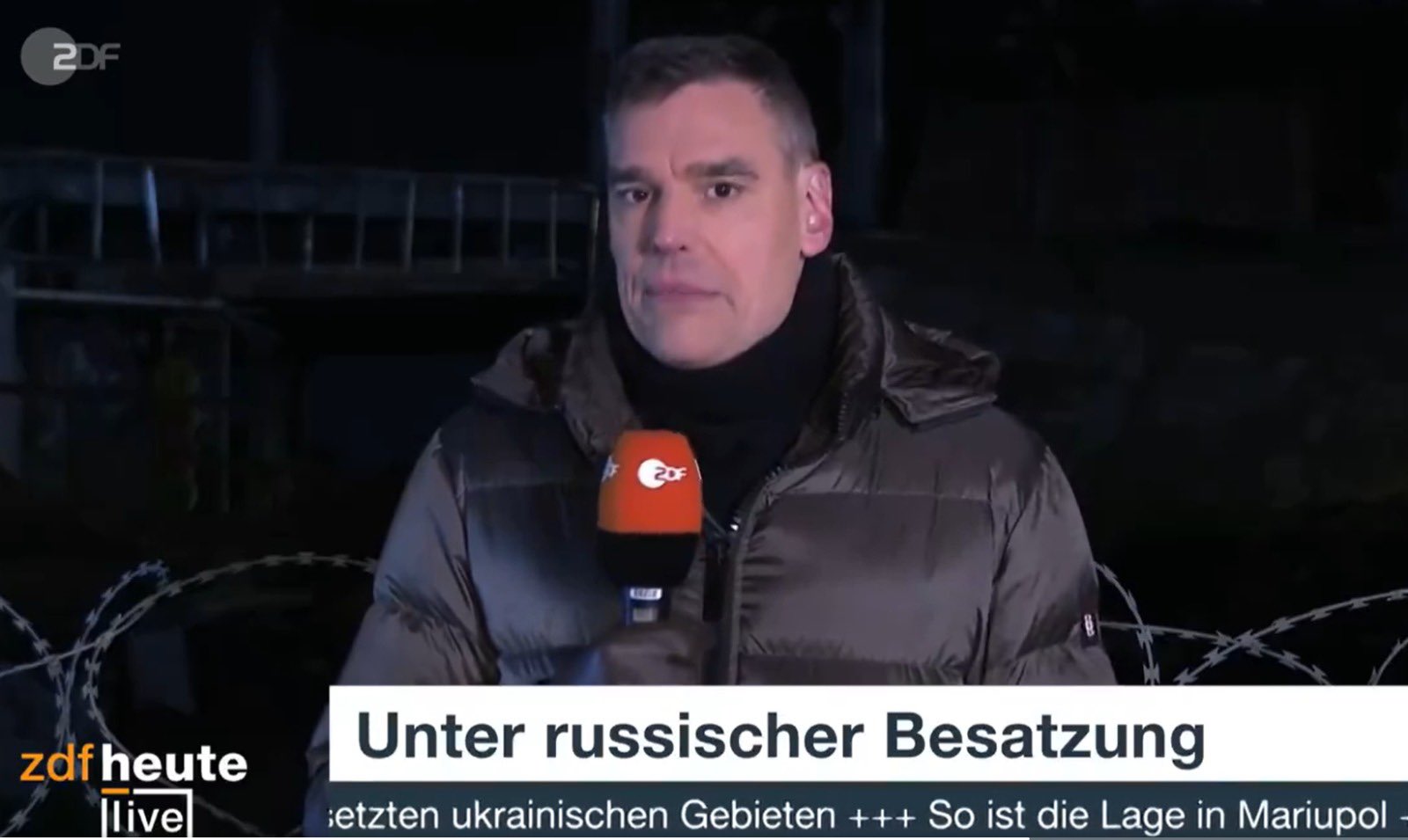 Немецкий телеканал снял репортаж в Мариуполе. МИД требует объяснений
