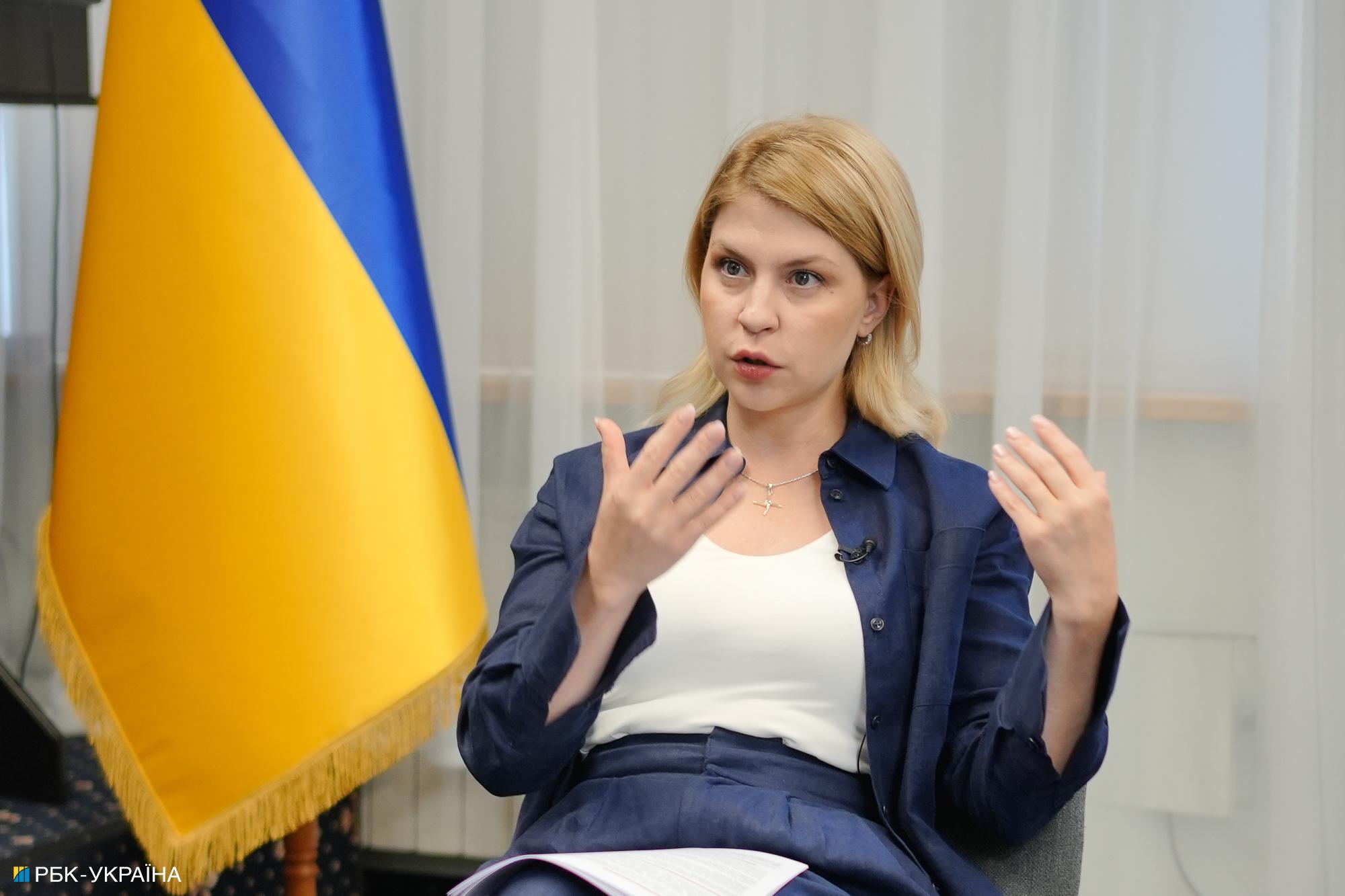 Ukraine's Deputy PM Olha Stefanishyna: 'Inviting Ukraine to NATO is element of deterring Russian aggression'