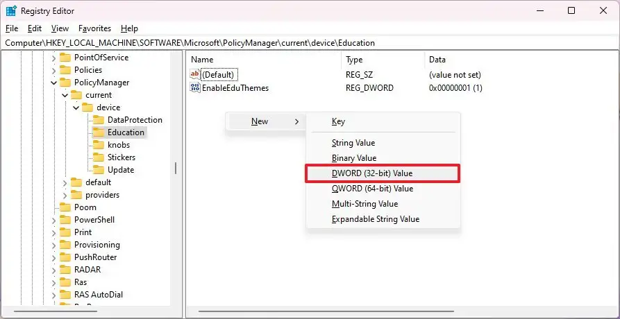 Як увімкнути приховані теми в Windows 11