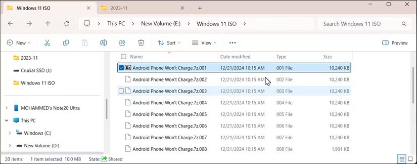 Как разделить крупные файлы на несколько частей в Windows: инструкция