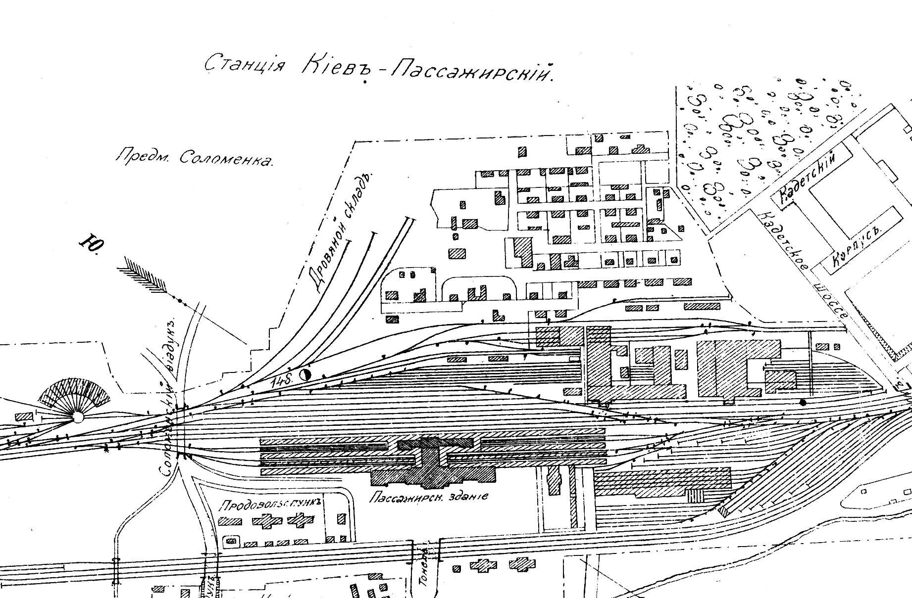 У Києві зносять будівлі Залізничної колонії. Дивіться, як вона виглядала понад 100 років тому