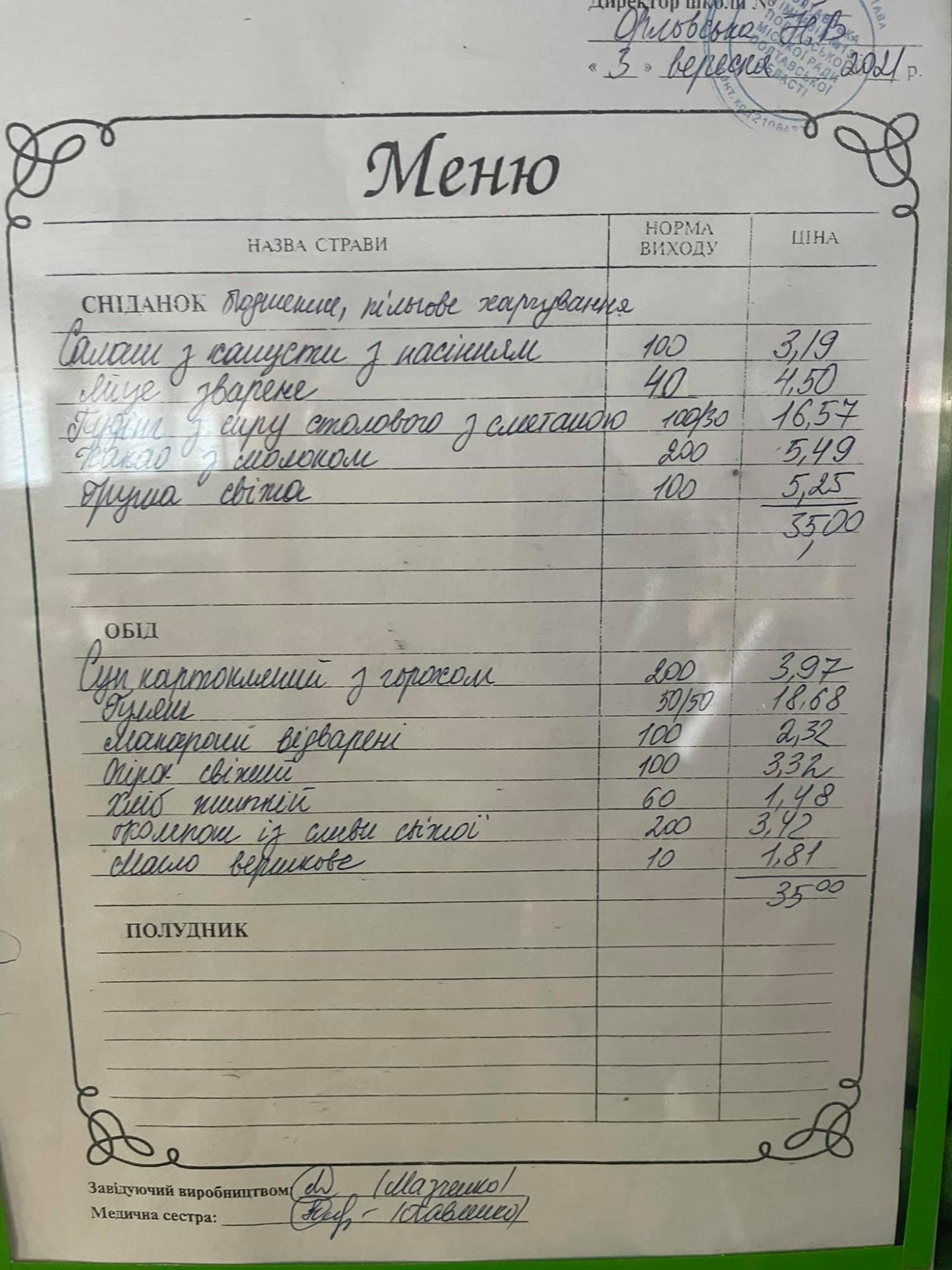 Экономят на детях: украинцы жалуются на "золотое" питание в школах