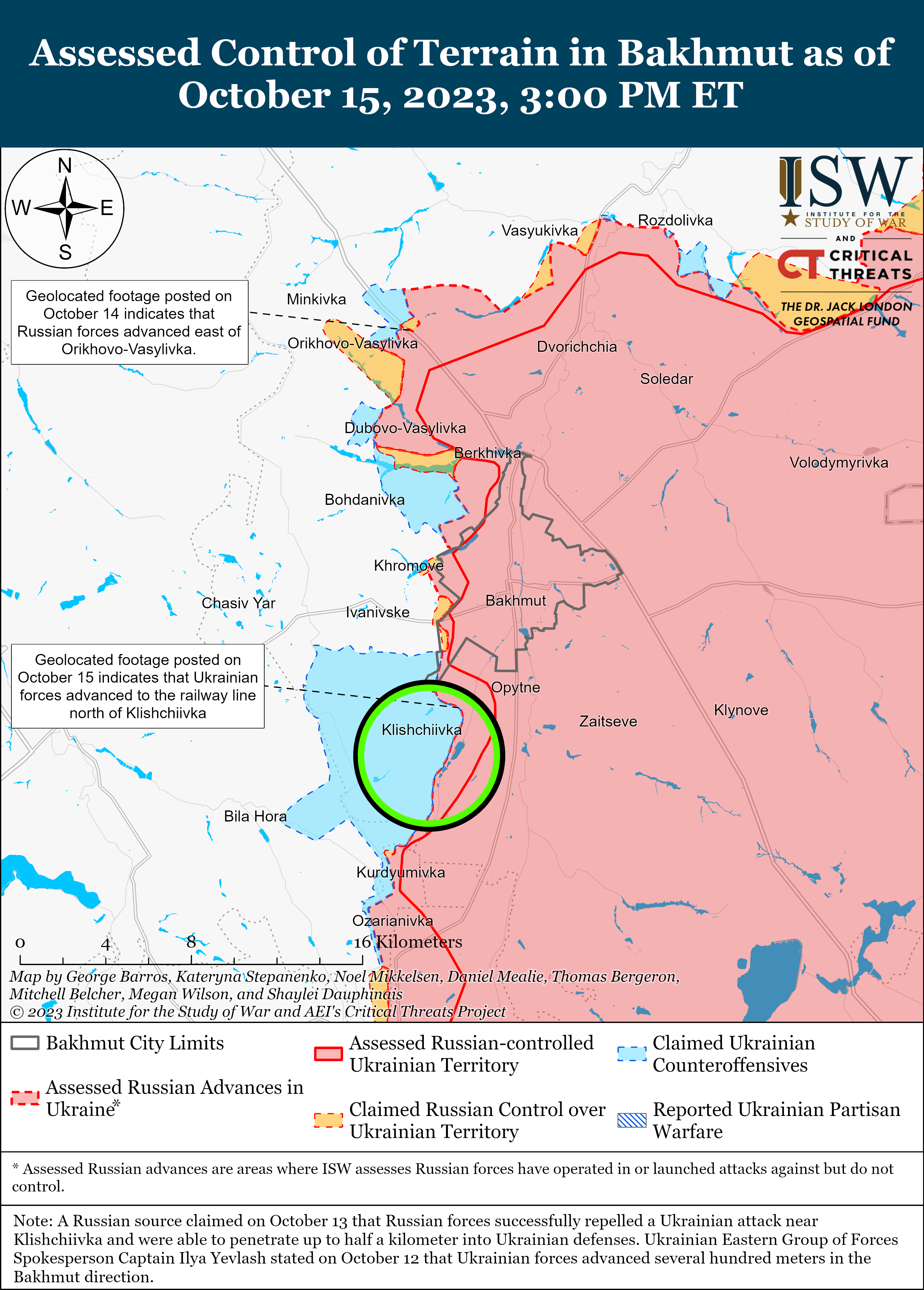 ЗСУ просуваються в Запорізької області: карти ISW