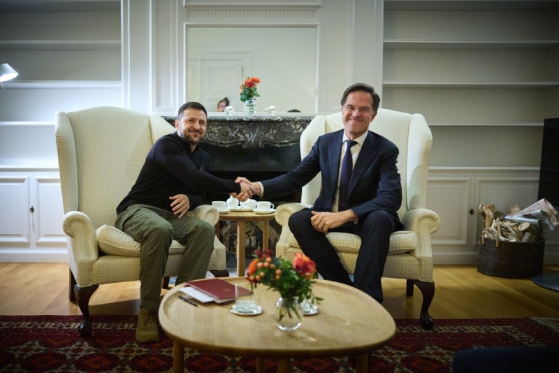 Zelenskyy and Rutte discuss Ukraine’s air defense and security guarantees