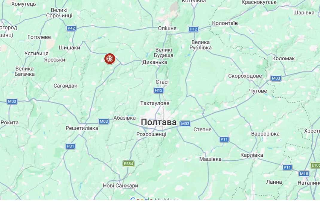 На Полтавщині в одній із громад зафіксували землетрус