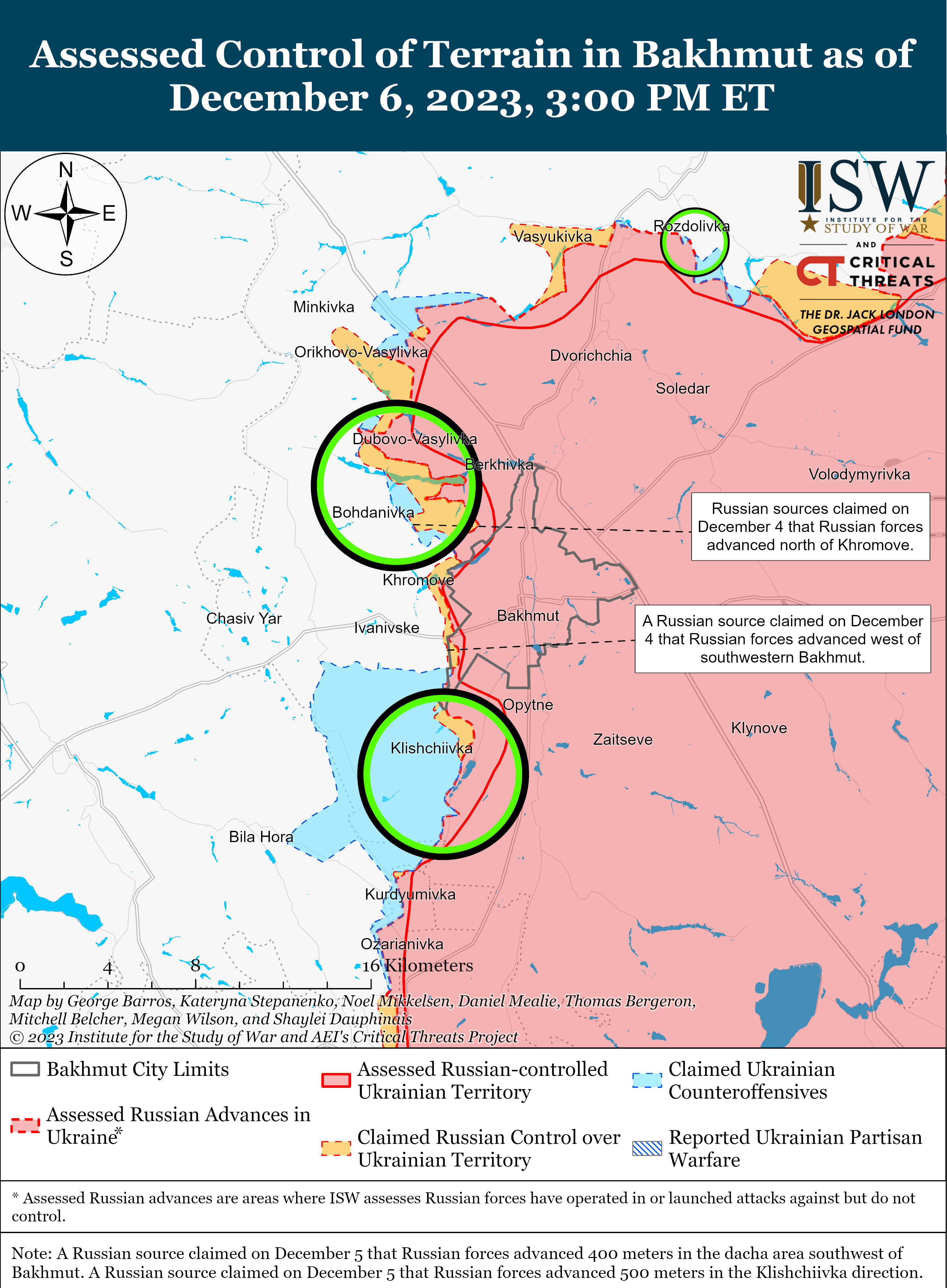ЗСУ проводять наземну операцію на лівому березі Херсонської області: карти ISW