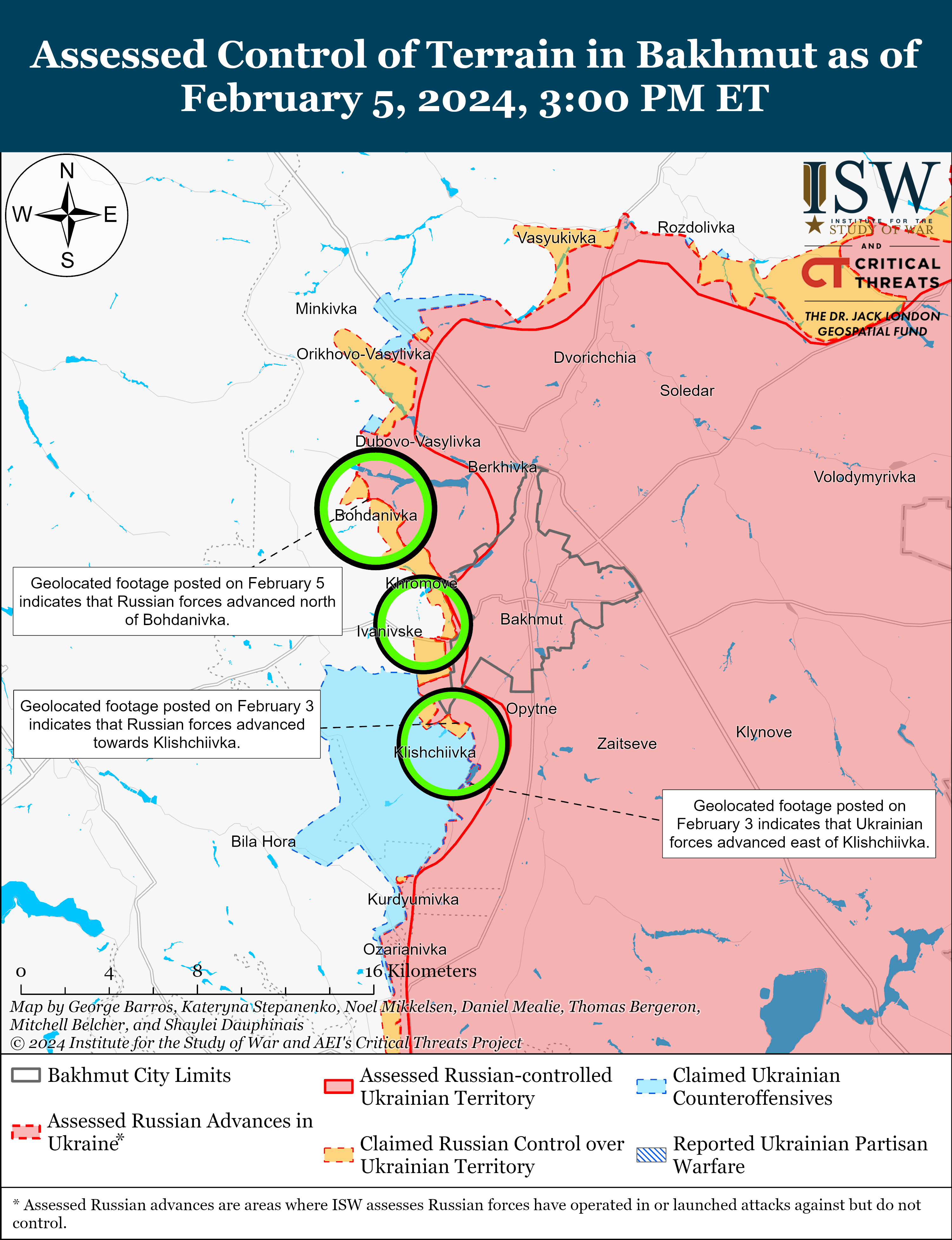 Українські сили просунулися на південний захід від Авдіївки: карти ISW