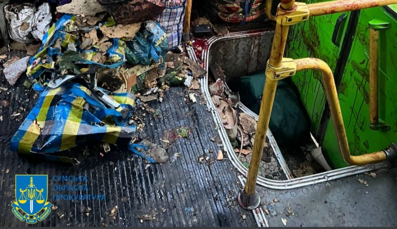 Russian attack on Ukraine's Sumy bus leaves 19 injured — photos expose brutal aftermath