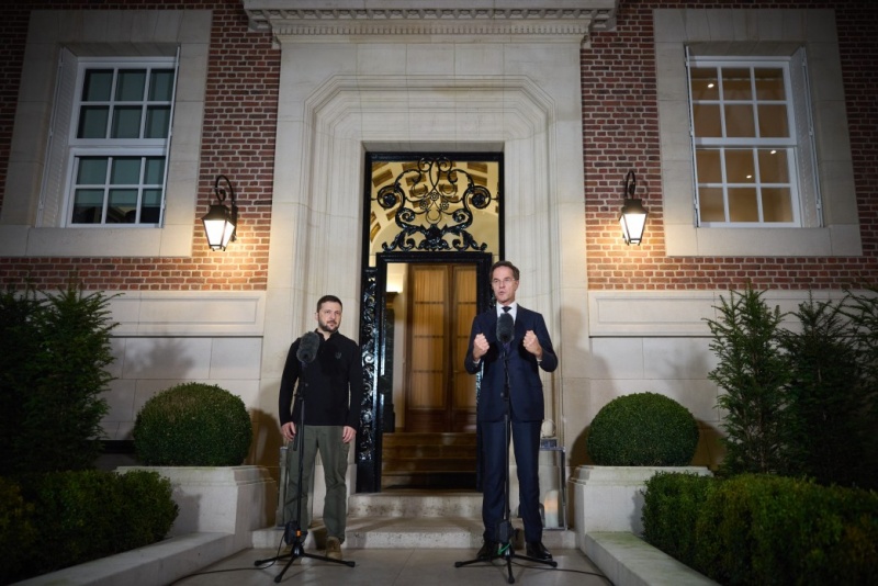 Zelenskyy and Rutte discuss Ukraine’s air defense and security guarantees