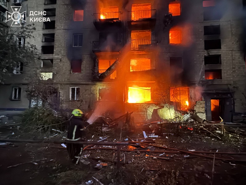 Homes burn, lives lost, massive damage: Everything we know about Russia's attack on Kyiv