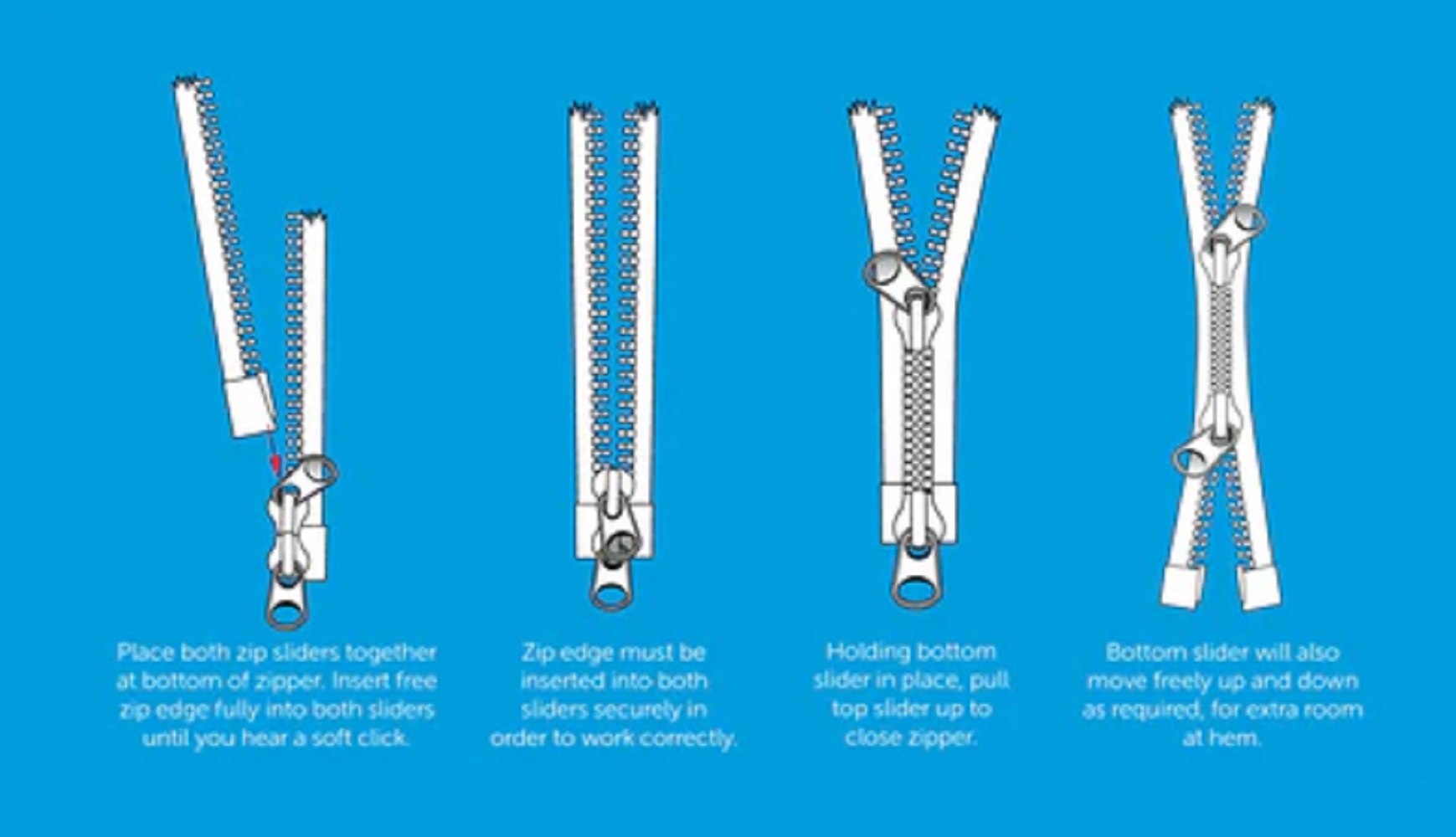 Неожиданная функция. Зачем на куртках два замка?