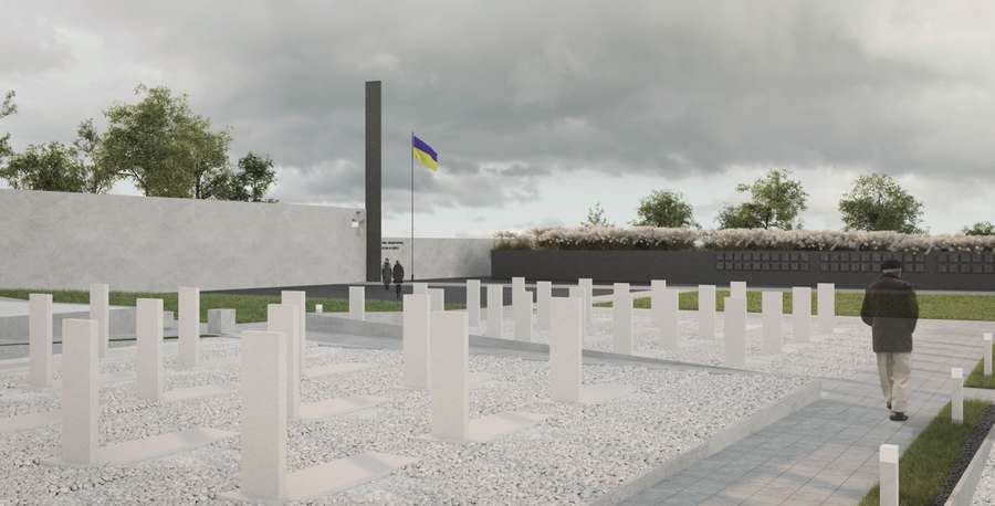 Більше нагадує сквер, ніж цвинтар: створили особливі проєкти для військових поховань (фото)