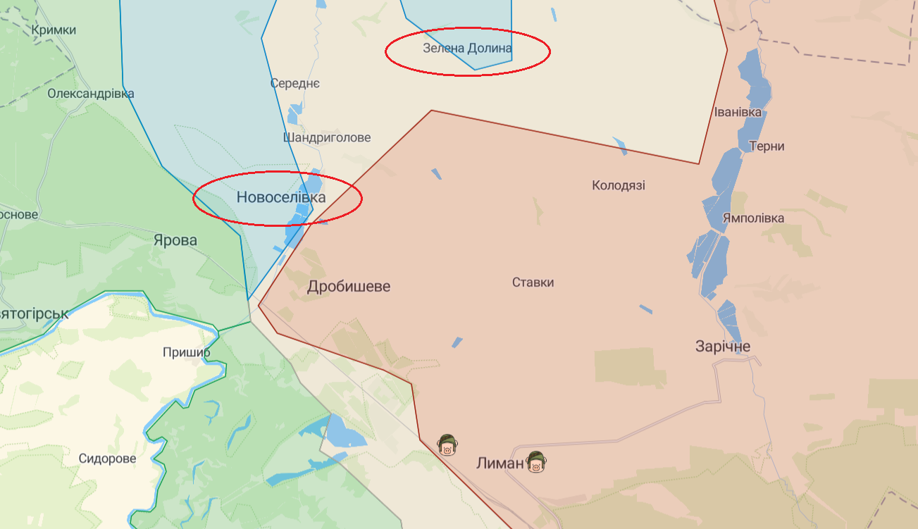 ВСУ продвигаются возле Лимана и Купянска: актуальная карта боев