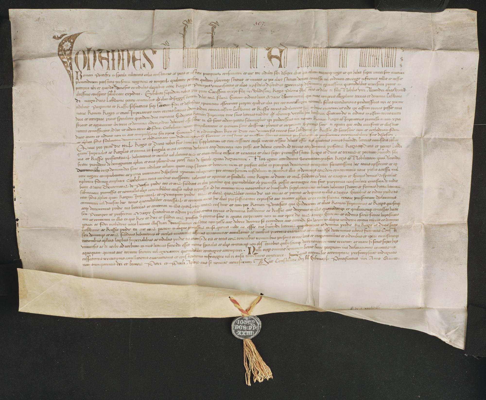 Русі-Україні після Грюнвальдської битви підпорядковувався Тевтонський орден: знайдено унікальний документ