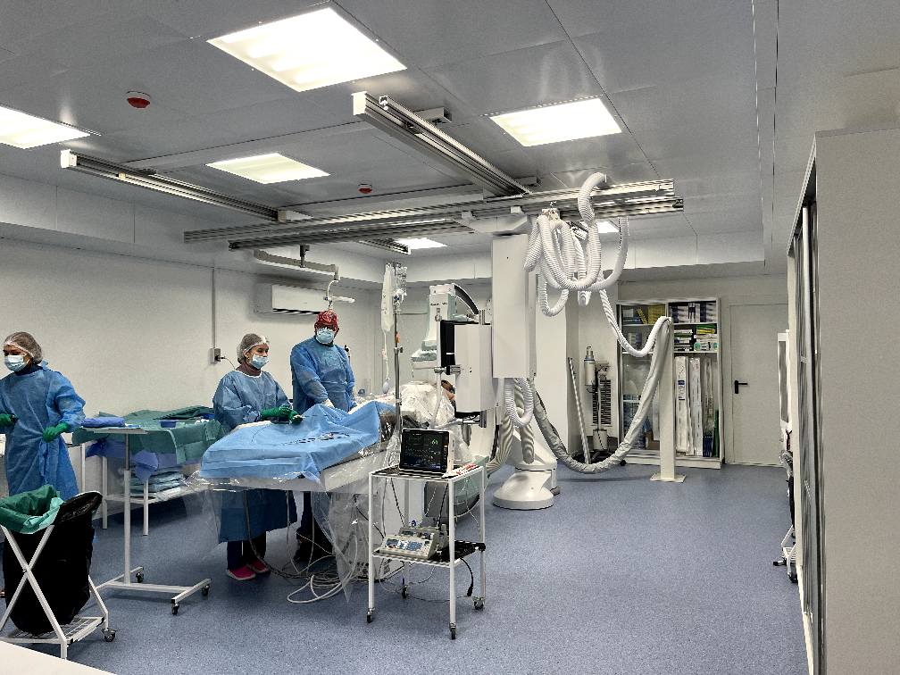 Ні одного розрізу: українські медики врятували життя жінці з величезною аневризмою