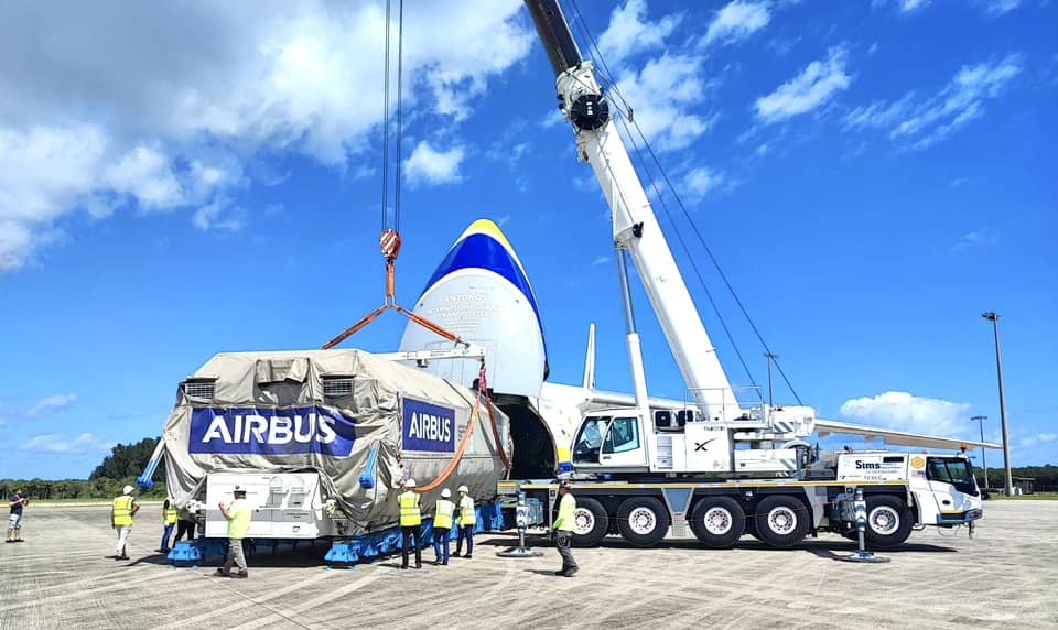 Український &quot;Руслан&quot; перевіз з Франції до США супутник SpaceX