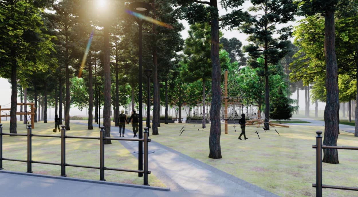 Под Киевом обустроят новый сквер, который поразит всех: первые фото