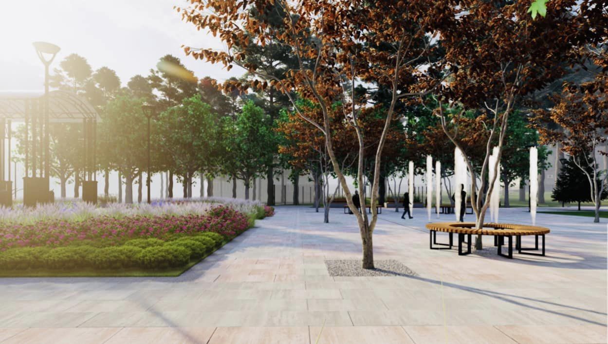 Под Киевом обустроят новый сквер, который поразит всех: первые фото