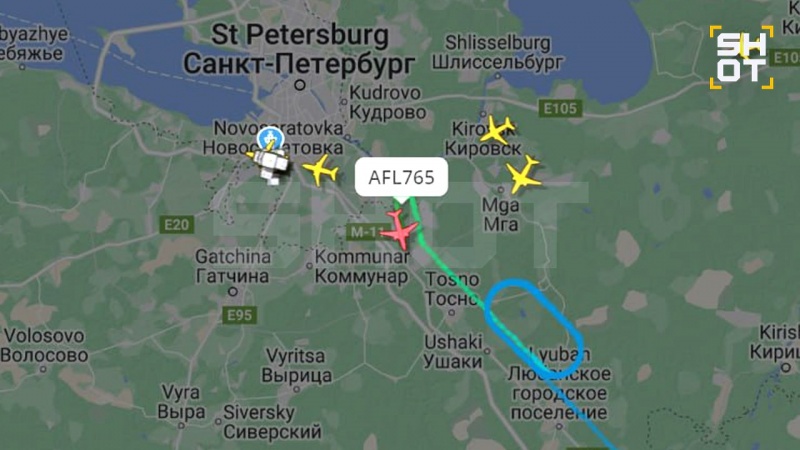St. Petersburg airport closes twice in one day over security threat