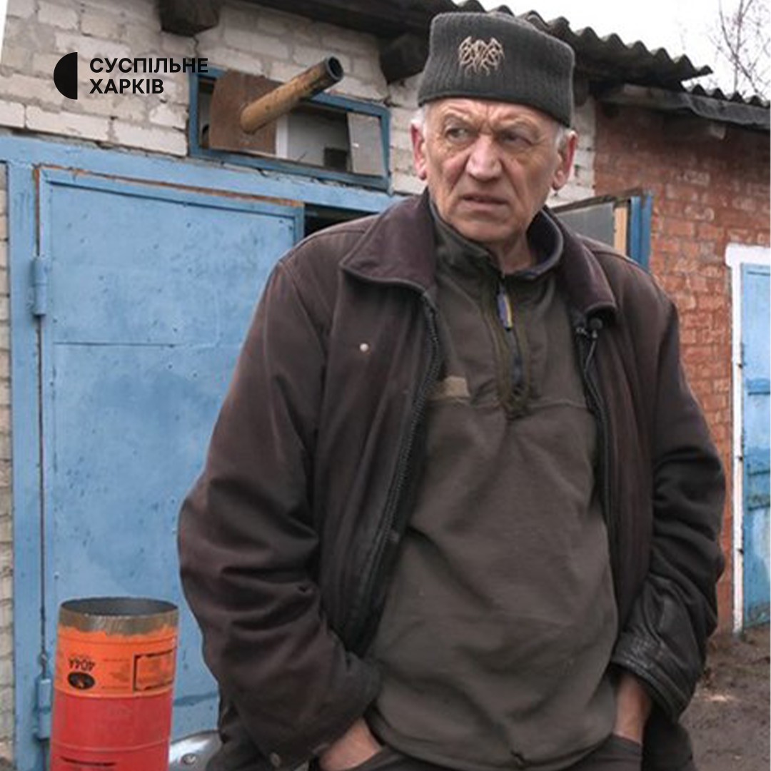 Ветеран АТО, которого не взяли на фронт из-за возраста, делает печки для военных (фото)