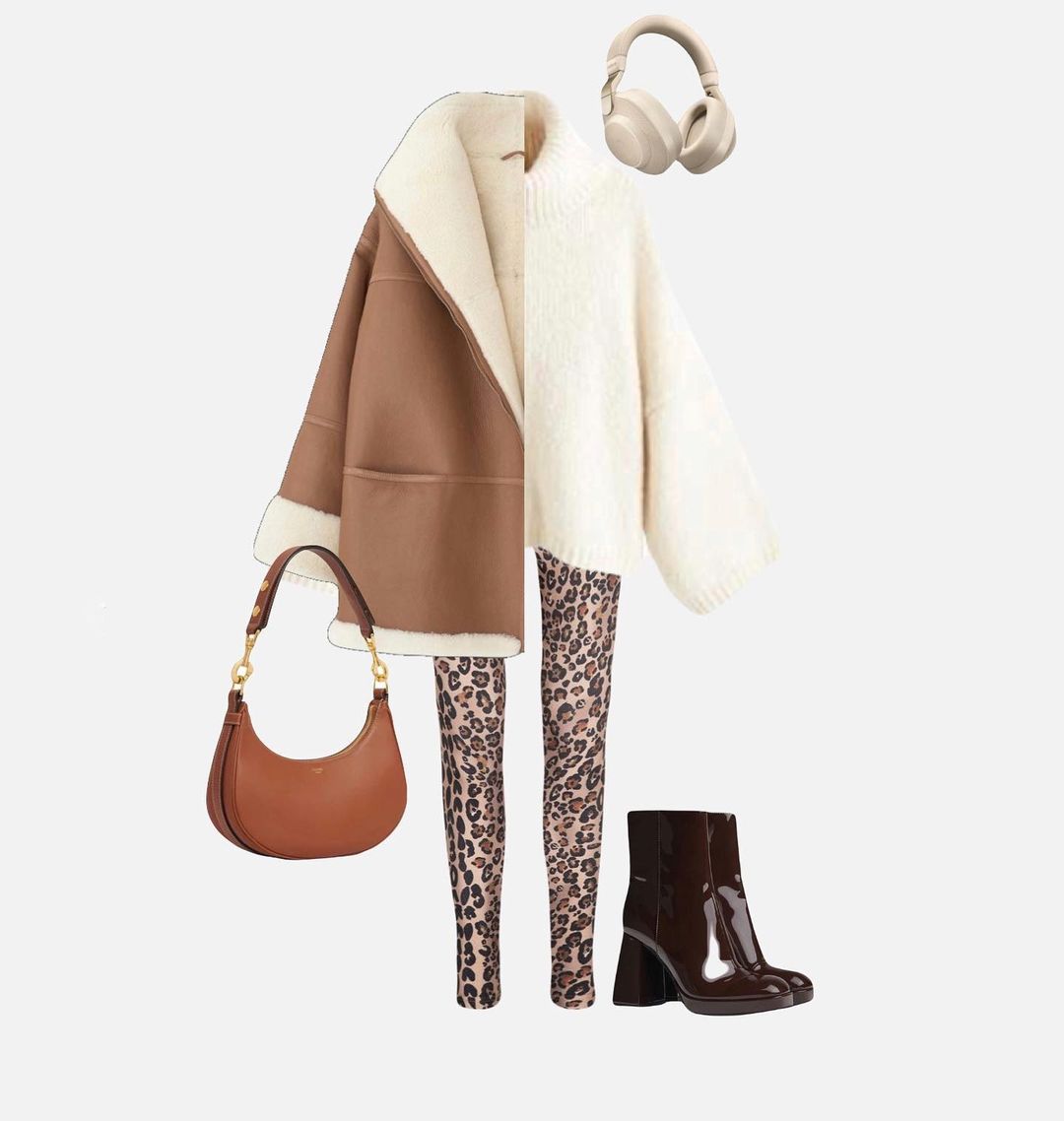 Смотрите, как нужно носить леопардовые лосины, чтобы выглядеть стильно