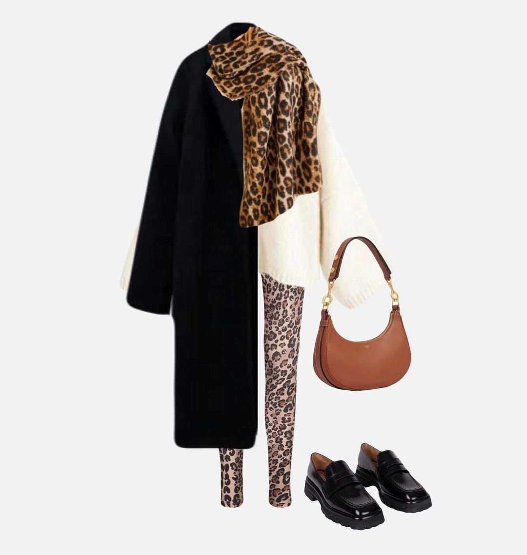 Смотрите, как нужно носить леопардовые лосины, чтобы выглядеть стильно