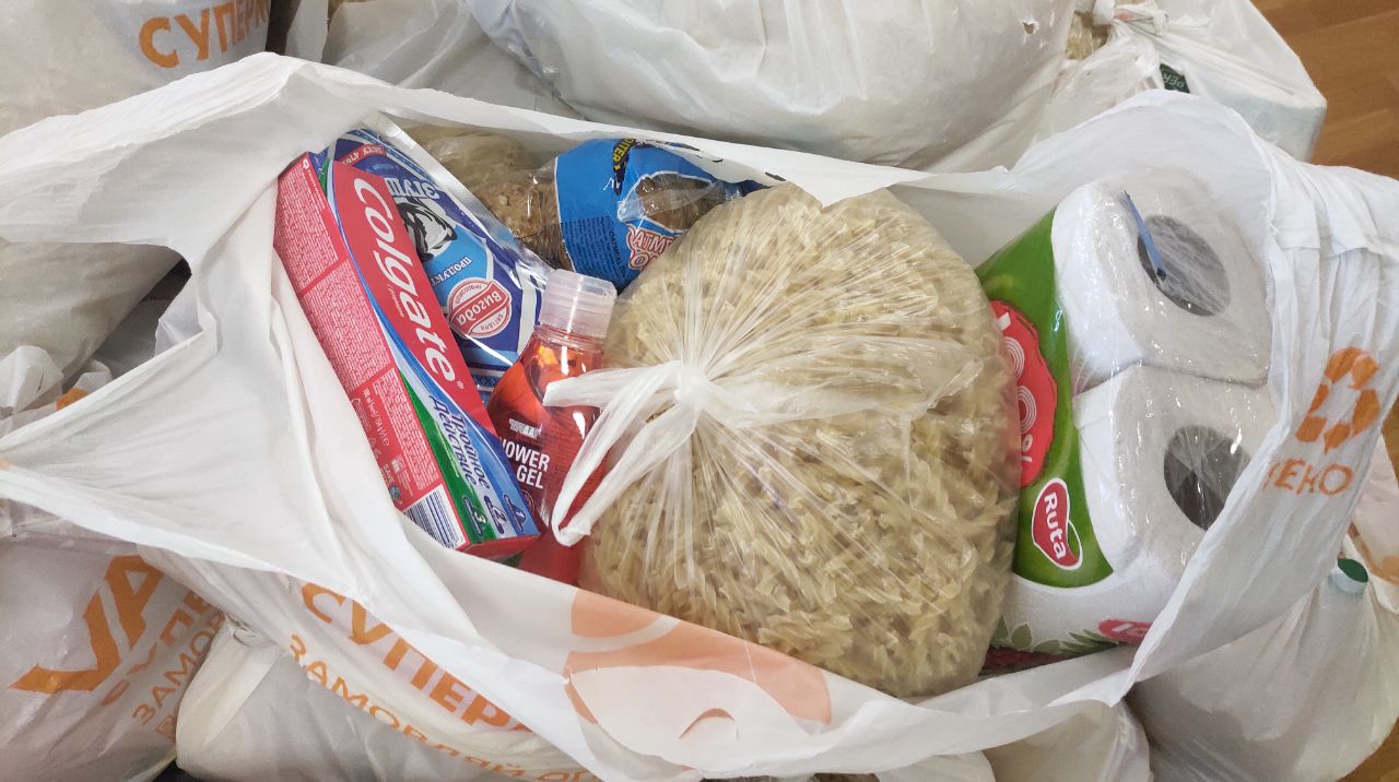 Днепровский терцентр получил первые наборы гуманитарной помощи в рамках благотворительного проекта