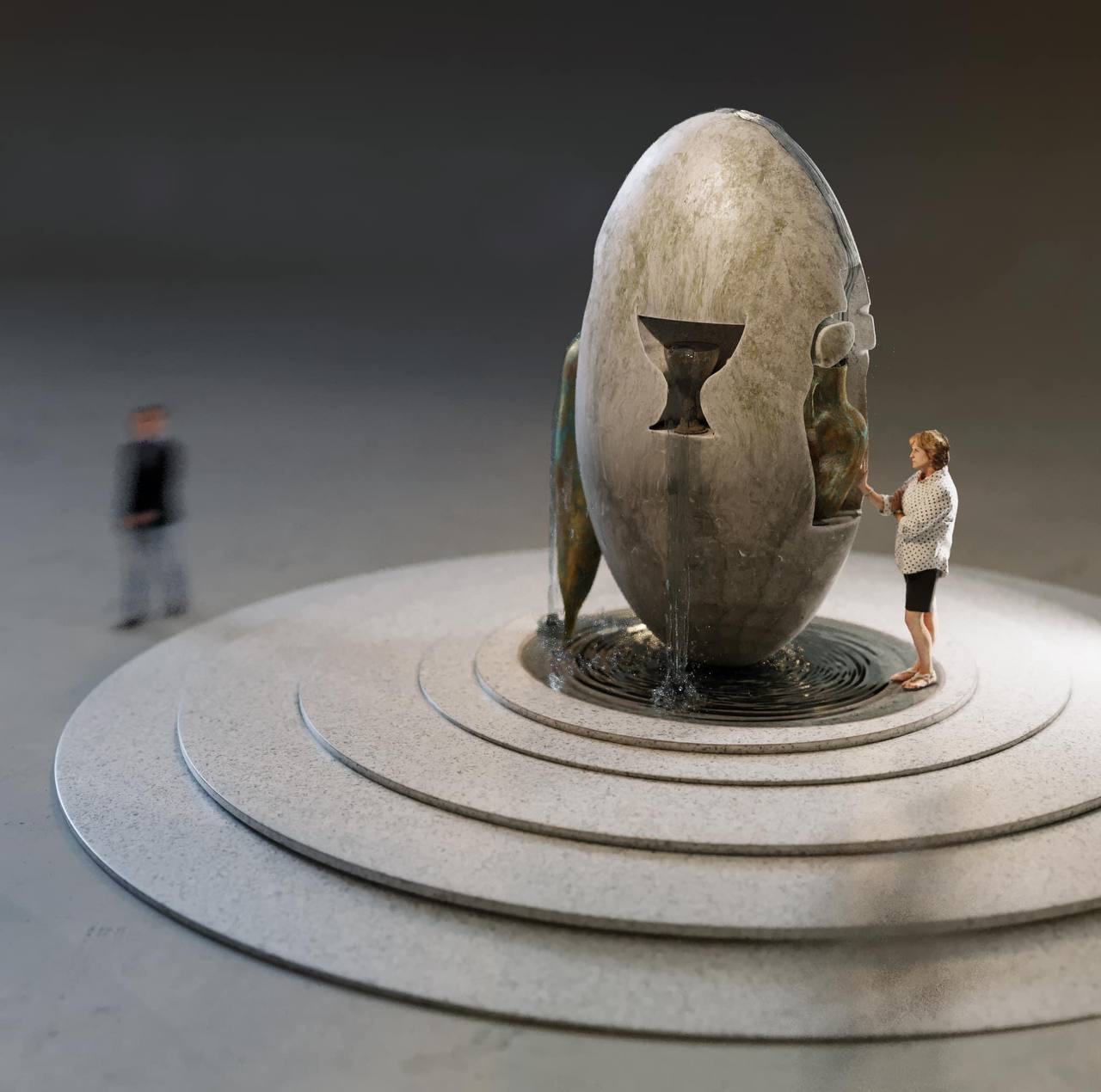 В центре Киева появится необычный фонтан. Делимся первыми фото проекта