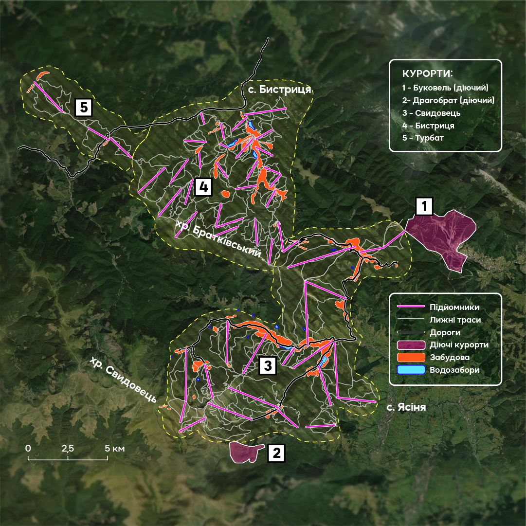 В Карпатах хотят построить курорты на территории уникальных лесов: разгорается скандал