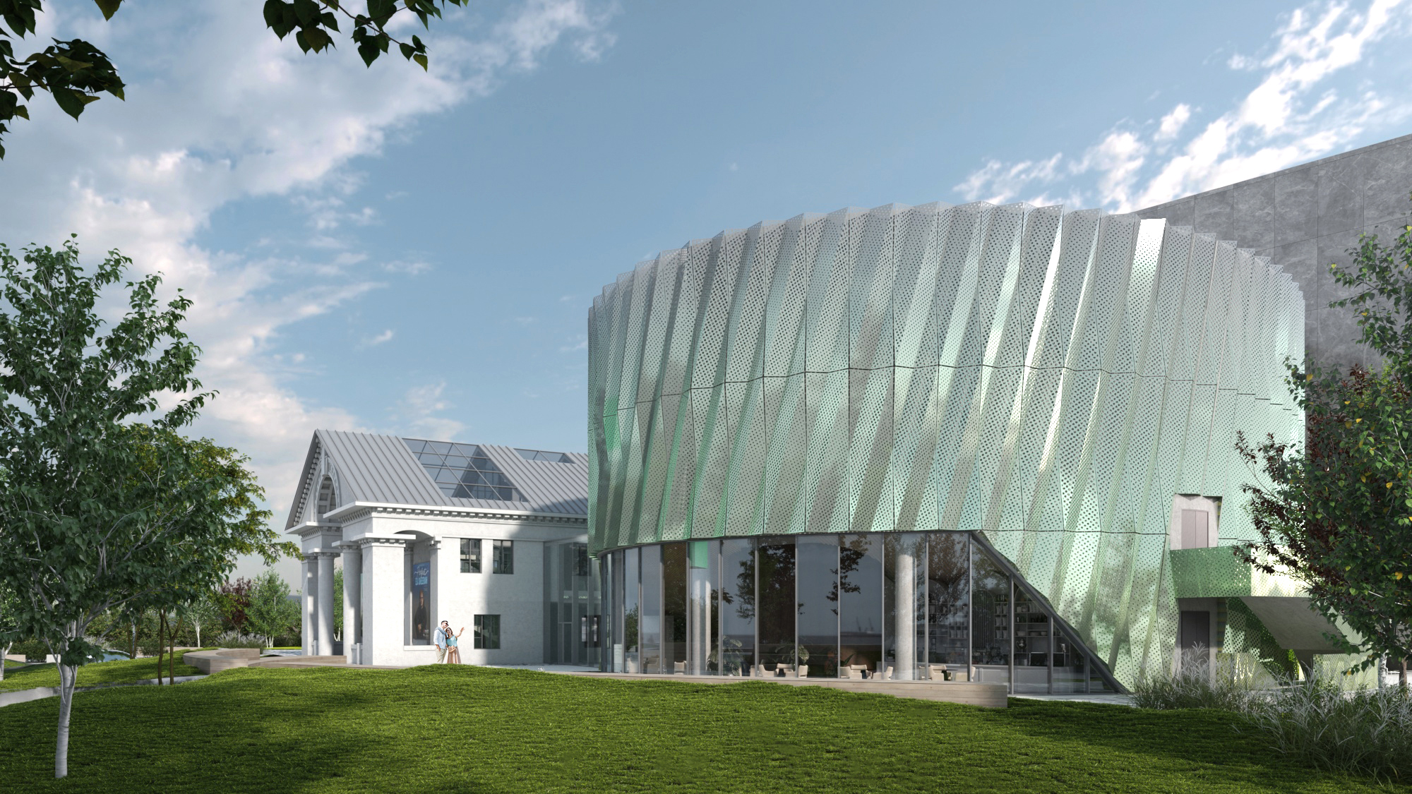 Без радянського минулого: показали проєкт відбудови будинку культури в Ірпені