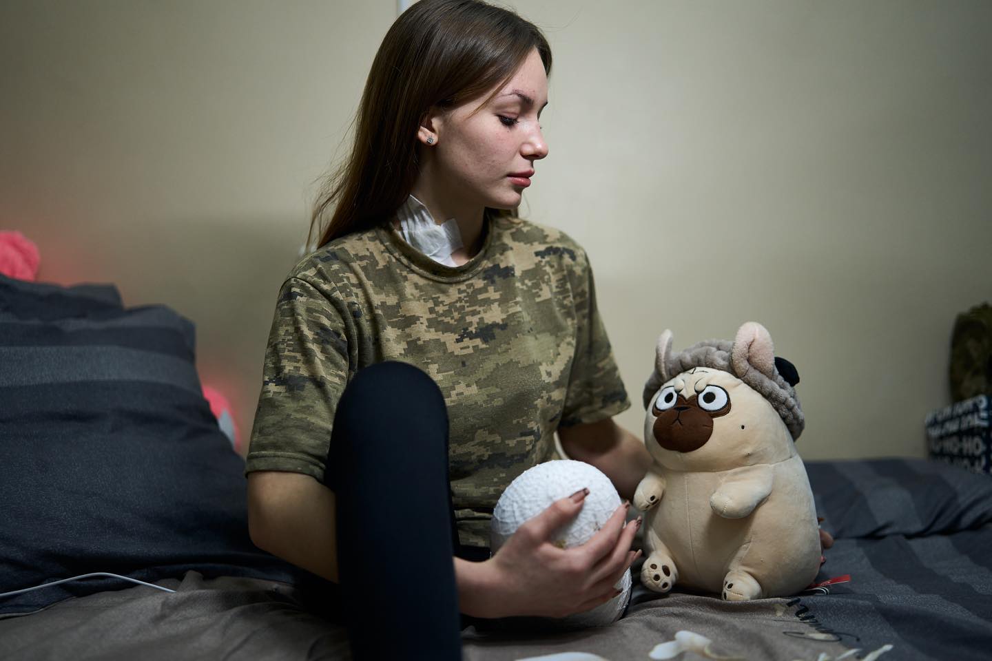 "Ще 10 секунд і Руся б загинула": історія 18-річної військової зворушила українців