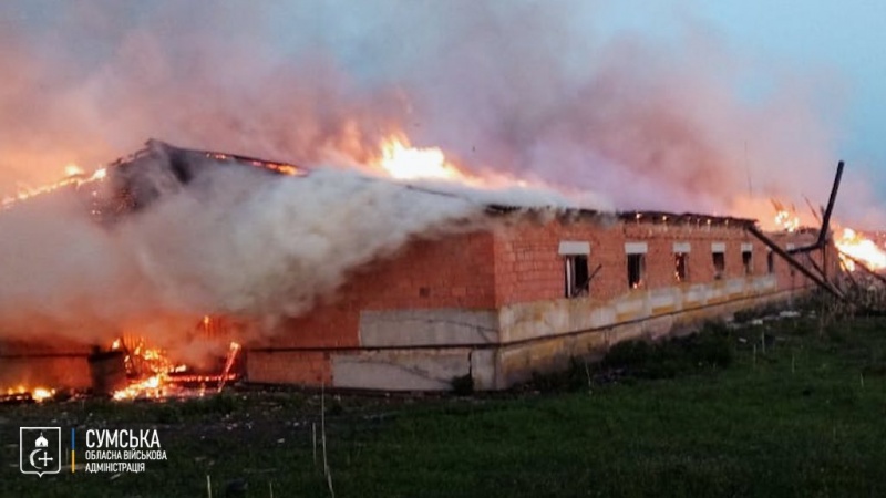 Missiles and drones rain down on Sumy region in major Russian attack