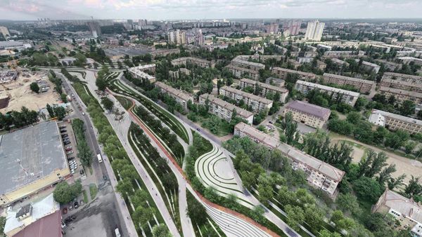 Амфитеатр и детская зона. Смотрите, как может измениться один из киевских парков (фото)