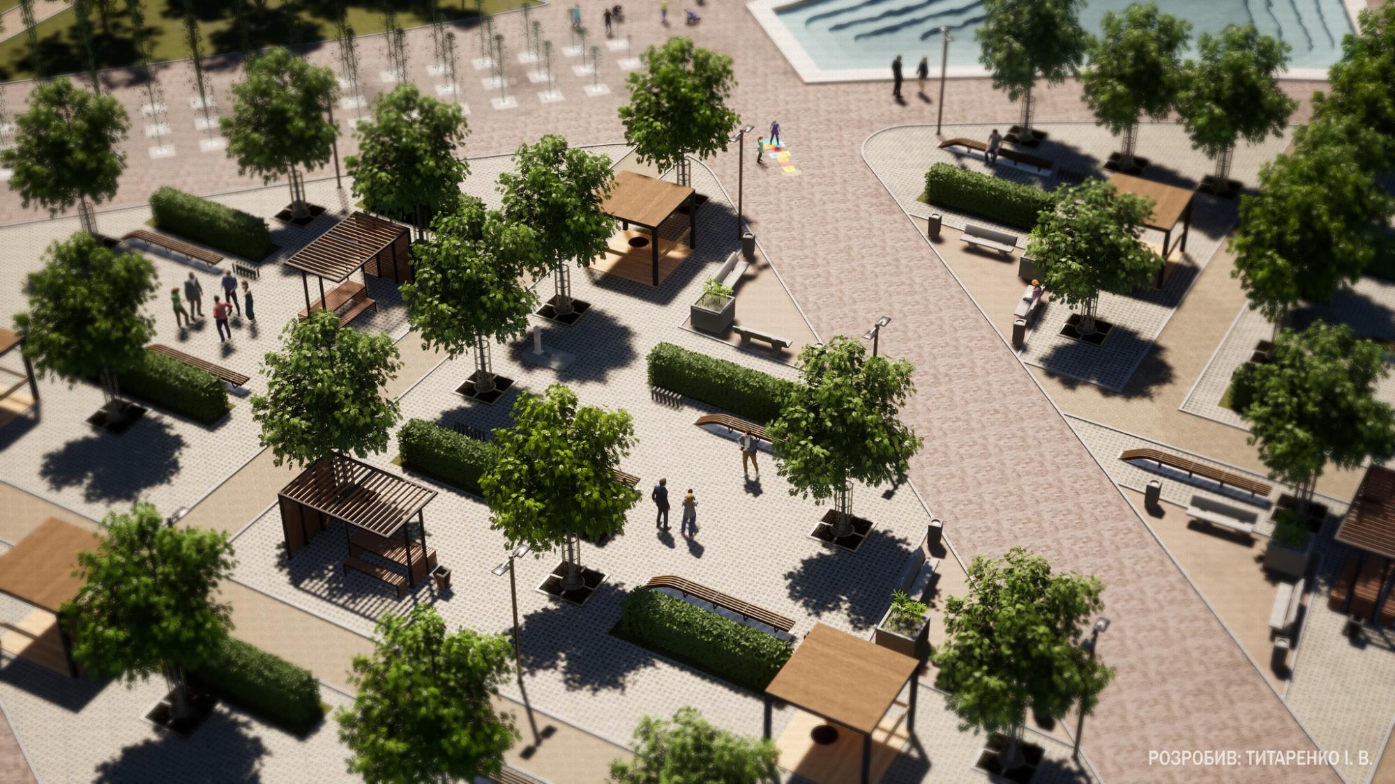 Дивіться, яким може стати центр Сум після реконструкції. Архітектор показав новий проєкт (фото)