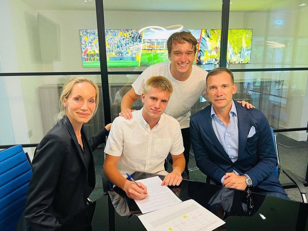 Вернидуб под крылом отца, Гусев в Киеве, Шевченко в Англии: сыновья пошли по стопам звезд УПЛ